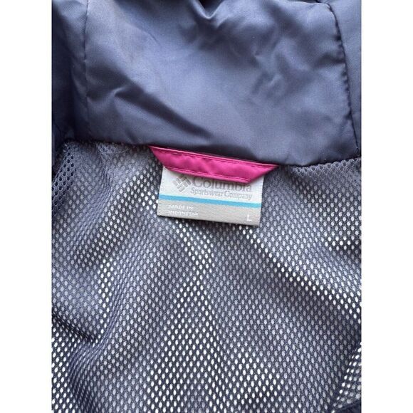 Columbia Women's Arcadia II Rain Jacket Fuchsia Pink NWT Size Large - Picture 8 of 9